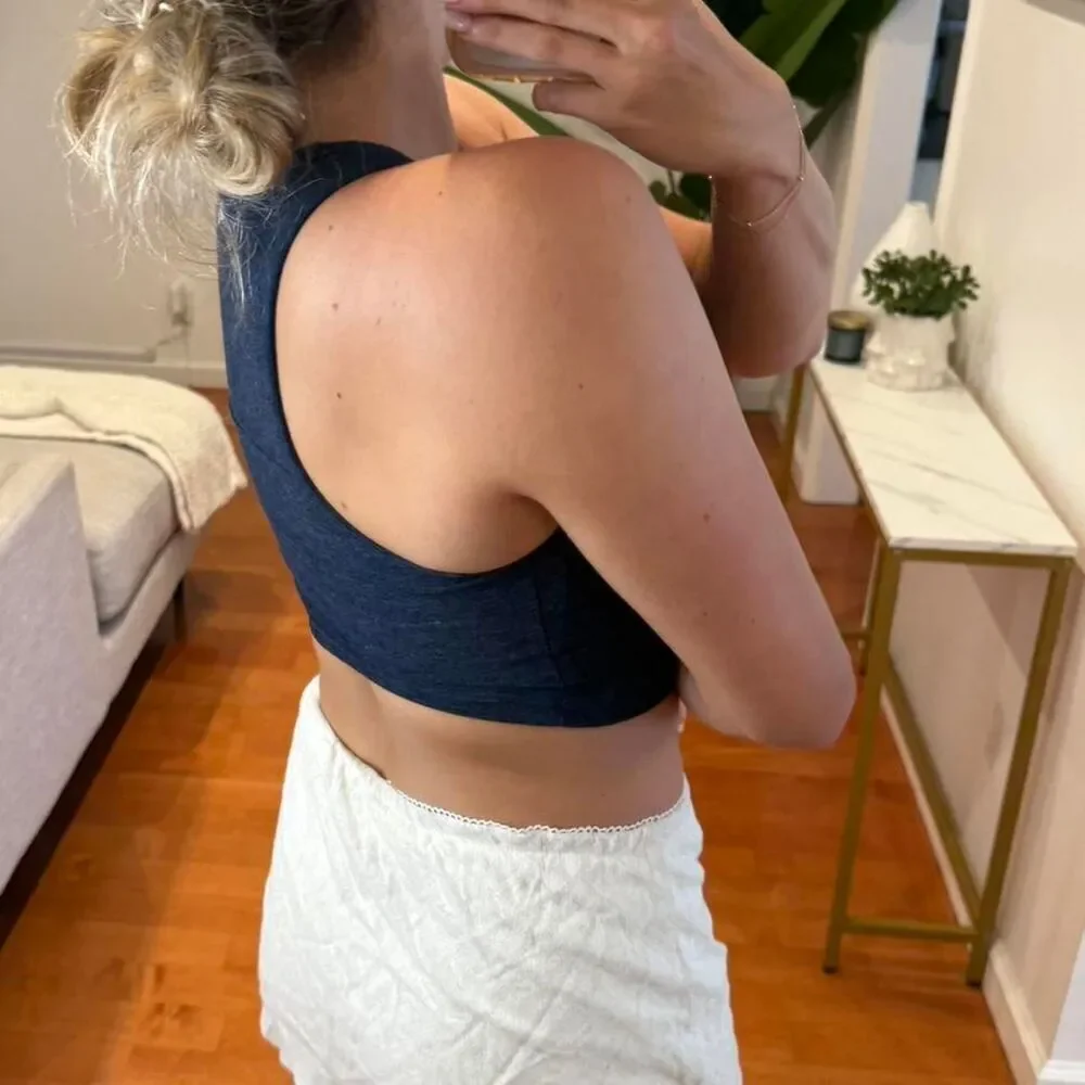 joylab navy blue sports bra df9b